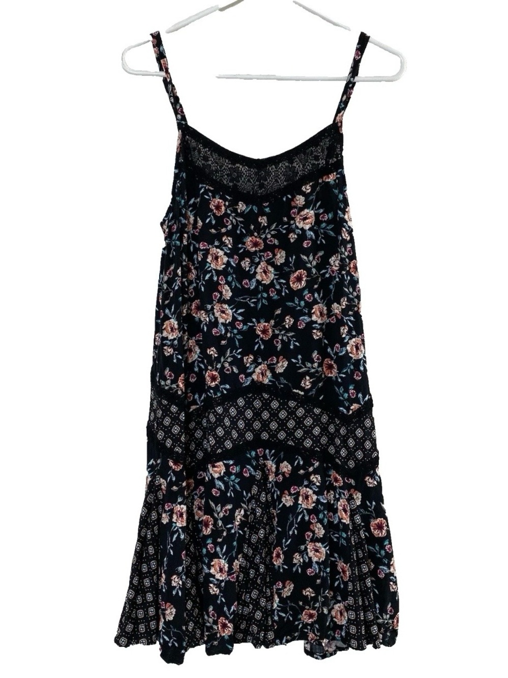 Torrid Floral & Geometric Print Sleeveless Mini Dress - 00/10